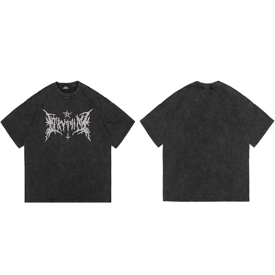 Cryptic Letter Star Casual T-shirt He2e8a0521940417c9c862753c9fa1608f e1c7f99e