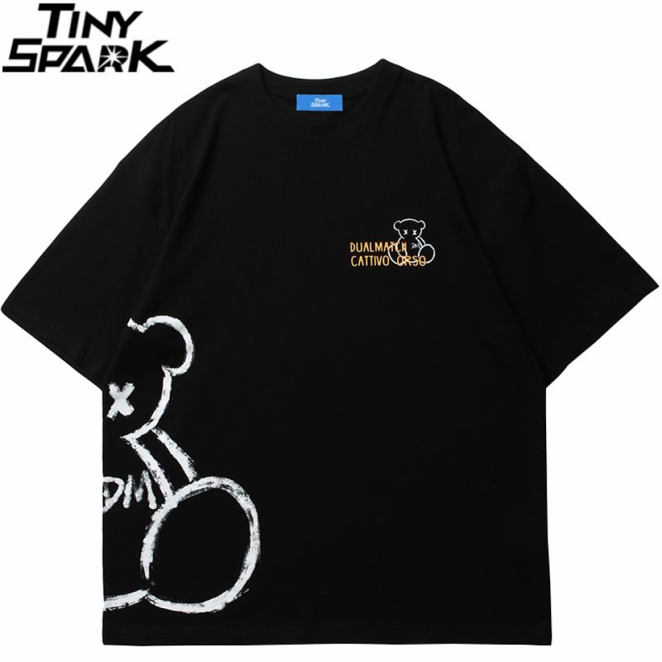 Doodle Bear Graphic T-Shirt H3516560f3d8b4607acb9e19a66f8a204s e24351f7