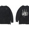 Retro Washed Skull Print Poly-cotton Sweatshirt H8f88917fffac42aca118166c89bc07cb2 e309a6b0