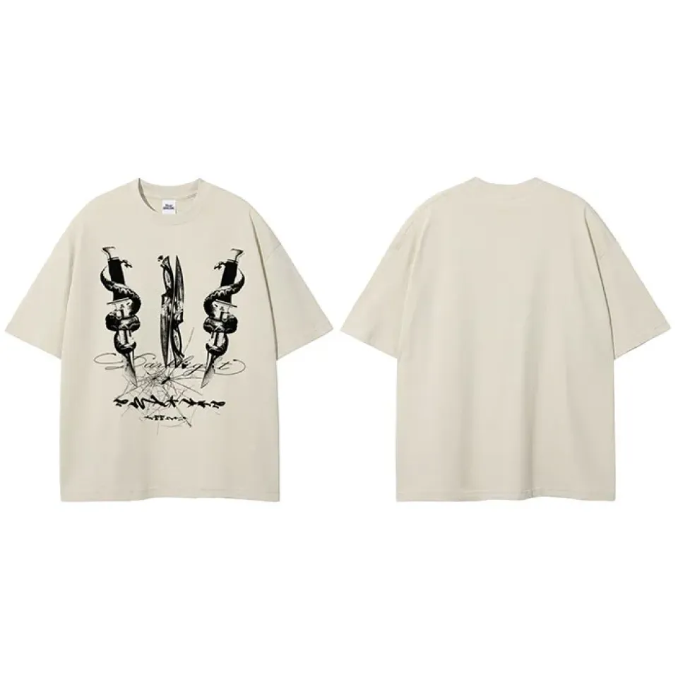 Snake Dagger Graphic T-Shirt S3925234f46a54899bbeb092df3f2b941R e381ac09