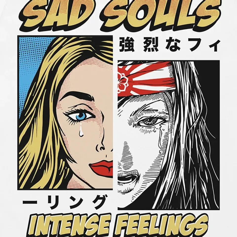 Harajuku Cartoon Graphic Tee Sb959d3a82f3445c3900d3582f8c0453aD e30ff02e