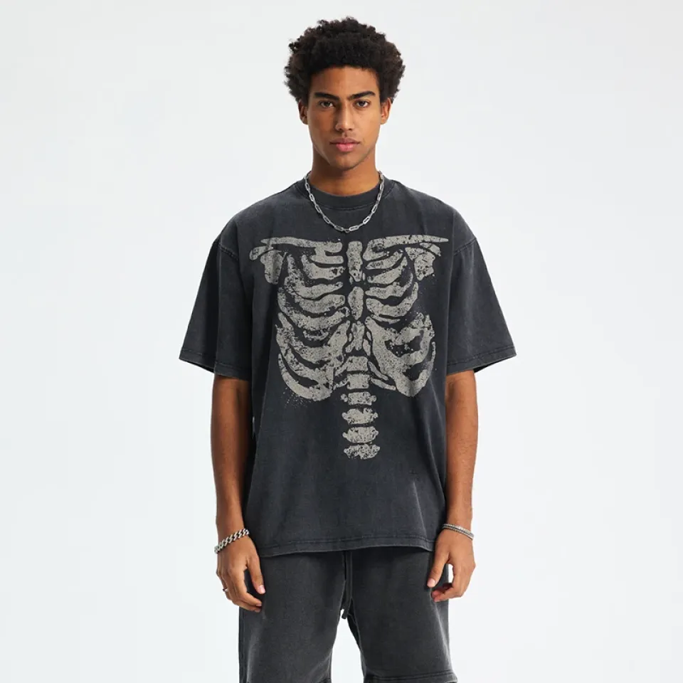 Ribcage Spine Graphic T-Shirt Sc9aa508f9676471cacfc21938b12d017o e3607f0f