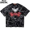 Cracked Print T-shirt