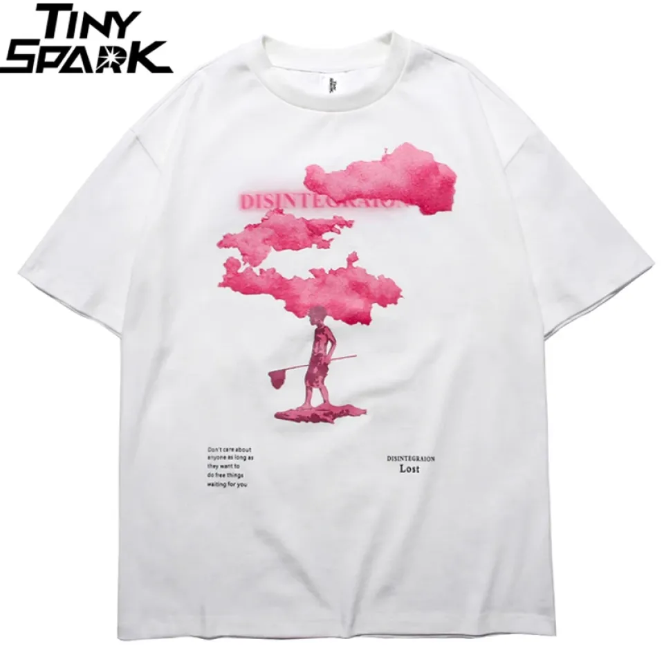 Pink Cloud Hip Hop T-Shirt S3870bc3fe6b84aa99c3e8563d72ff543s e417264f