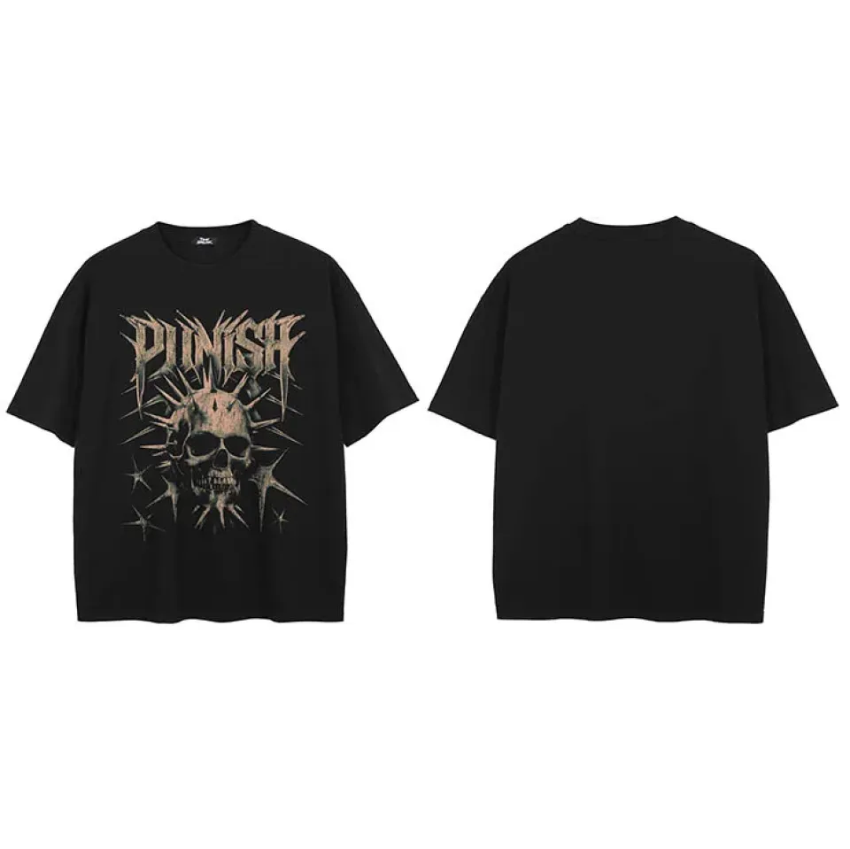 Thorn Skull Graphic T-Shirt S9de509a93b984723a77cb7ff68bfe6fa9 e4357447