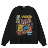 Spider Cat Comic Graphic Sweatshirt Sd9feda62d9914d68900436ca8e353cdbc e4592153