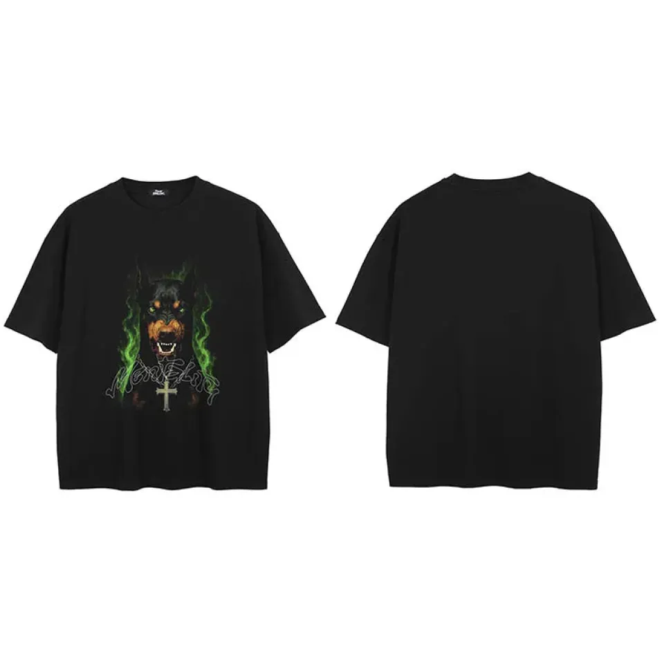 Doberman Portrait Graphic T-Shirt Seb195c1084ec40b19b1ac86f17d87c4dE e454bb9f