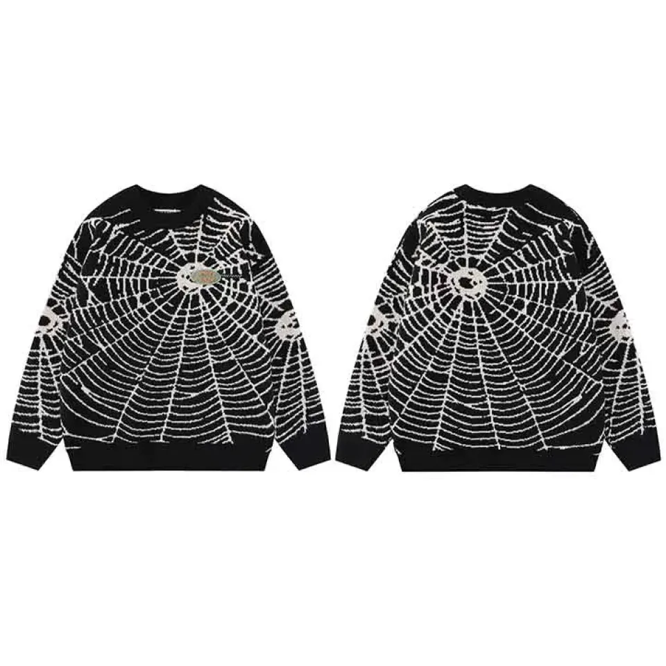Spider Web Graphic Streetwear Sweater 8 Spider Web Graphic Streetwear Sweater Se4cac4493bd24c348383dc3886ea0f08a e582ada5