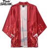 Red Bird Poly-cotton Kimono 17 Red Bird Poly-cotton Kimono