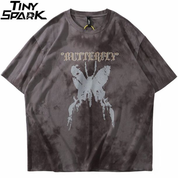 Butterfly Tie-Dye Graphic T-Shirt He2b14c1a043243eb9778ce73e1fc9682v e6ef90d1