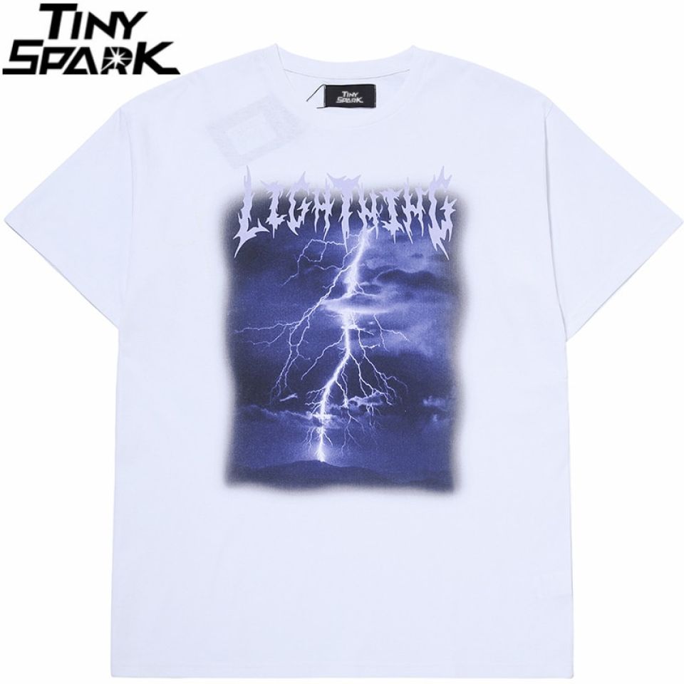 Lightning Landscape Graphic T-Shirt H0843a1bc037e4fce8b32053f0413ab6e6 e98d82a4