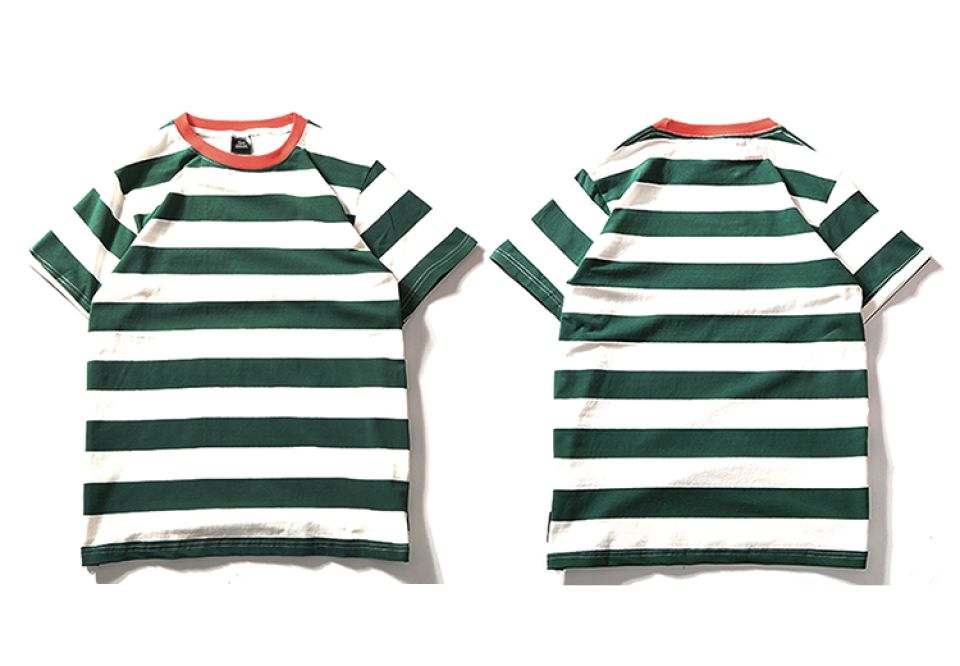 Striped Cotton T-shirt HTB1leGyegDD8KJjy0Fdq6AjvXXav e9f66458