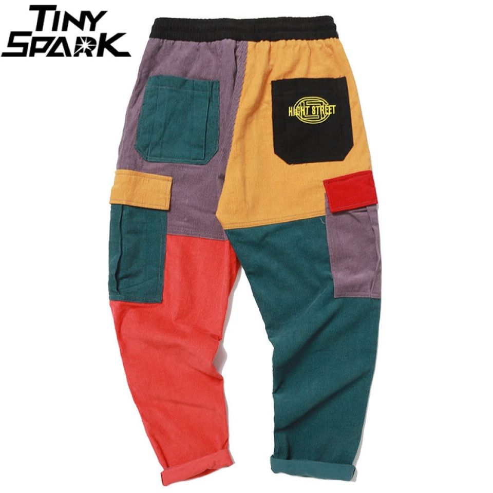 High Street Multicolored Cargos