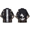 Golden Floral Heron Poly-cotton Kimono Hc53f921f0a7a41fd8e79bf8a24ef8d56S eabdfb7d