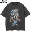 Skull Graphic Hip Hop T-Shirt S91e74da1a01f47f4b53079a873e3fb4fa ec4056e4