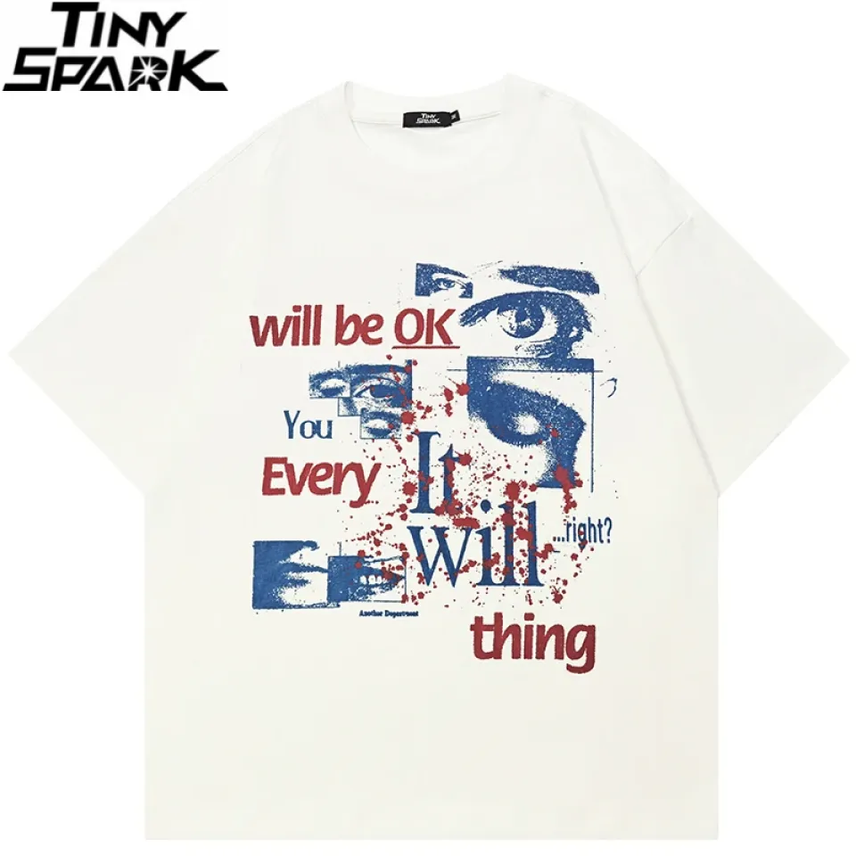 Grunge Eyes Graphic Print T-Shirt Se3b535044ff749d6b41784b64b95cf95e ec6fe46d