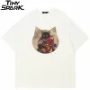 Japanese Ukiyoe Cat T-Shirt S1abceba245614e3da4a2d598e4885875u ed606a8c