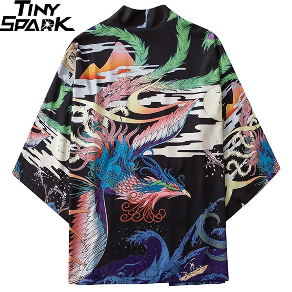 Colorful Kingfisher Poly-cotton Kimono H190217a3cf78469b8d39e55333ce6199u eef3866c