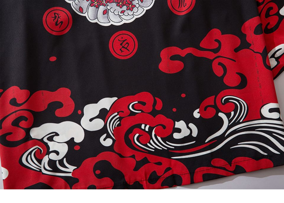 Burning Devil Smirk Poly-cotton Kimono Hc022cbb88e474a5d9e2c9b93256c6fe5G eef40ca9