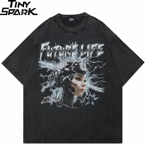 Faded Black Spiny Mask T-Shirt Se64d79b78285476b958742232a690374a ee967db8