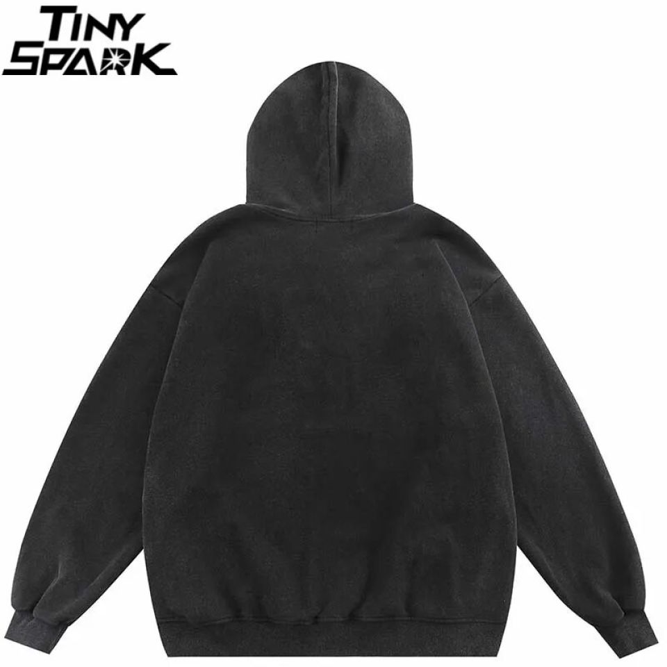 Oversize Plain Solid Black Hoodie Sweatshirt S4fddec0ba94c4b31bb752faf7ac2426dT f1f6fb2d