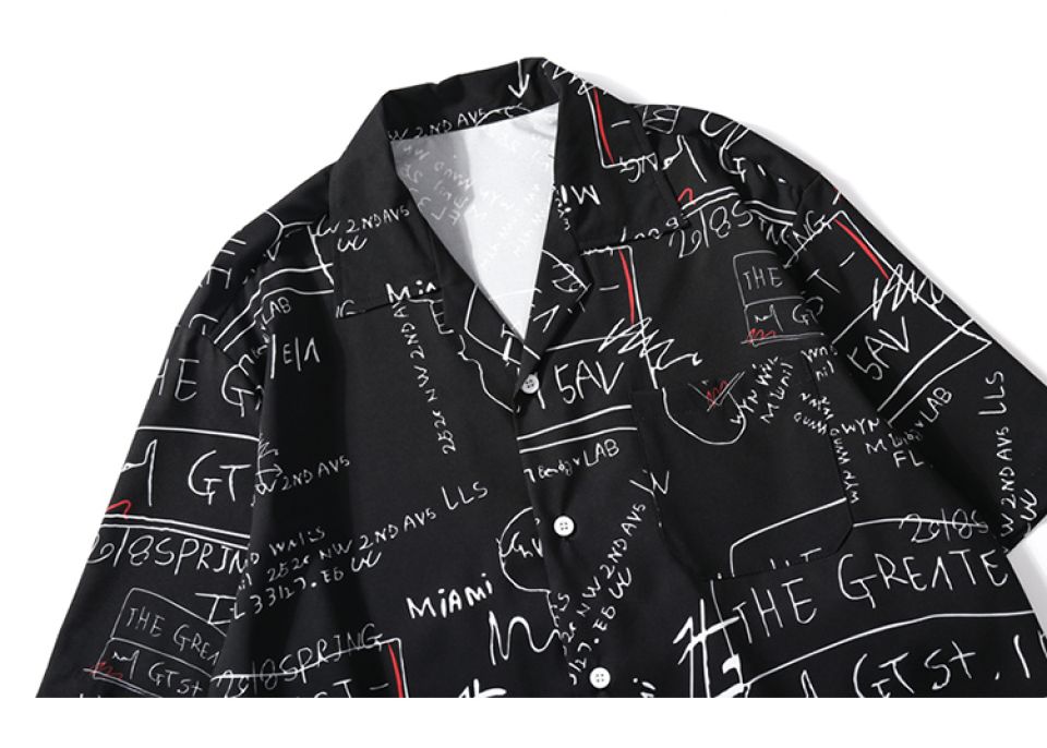 Scribbled Streetwear Shirt HTB124IMRCrqK1RjSZK9q6xyypXas f33064dd