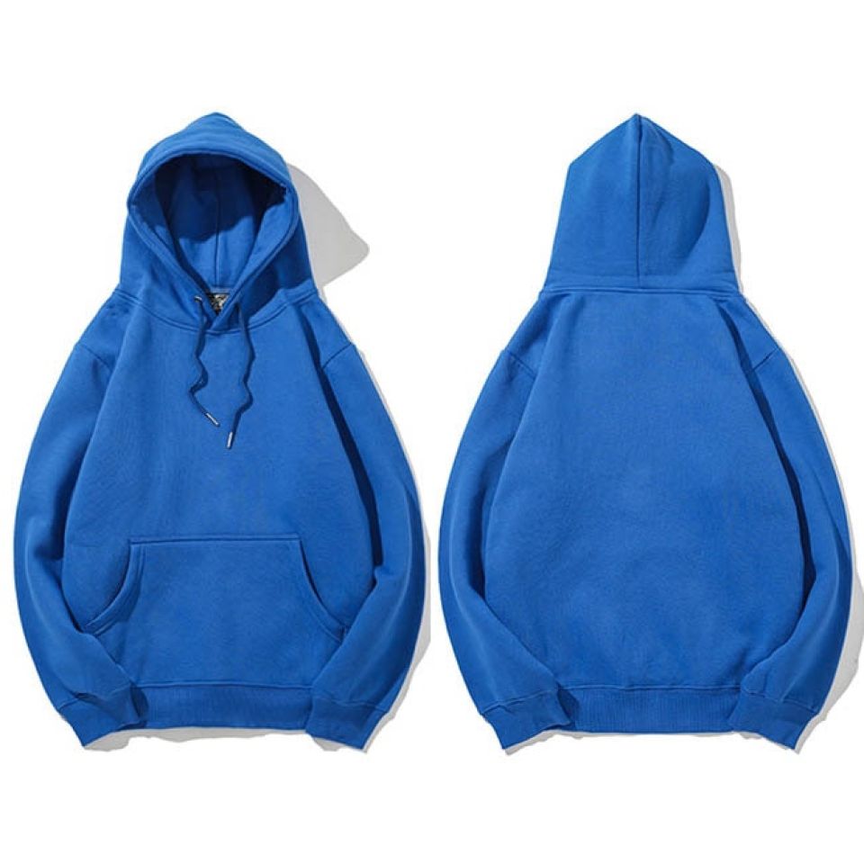 Solid Colored Sweatshirt Hoodie