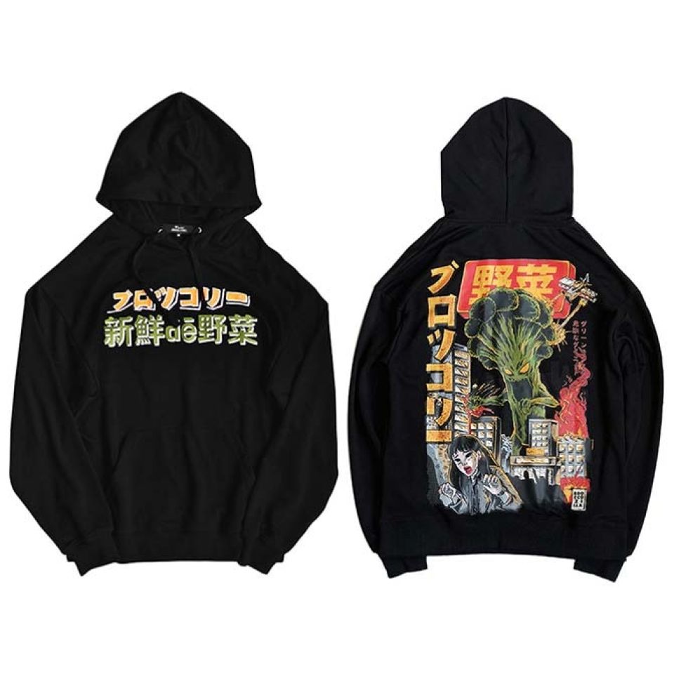 Monster Attack Cotton Sweatshirt Hoodie