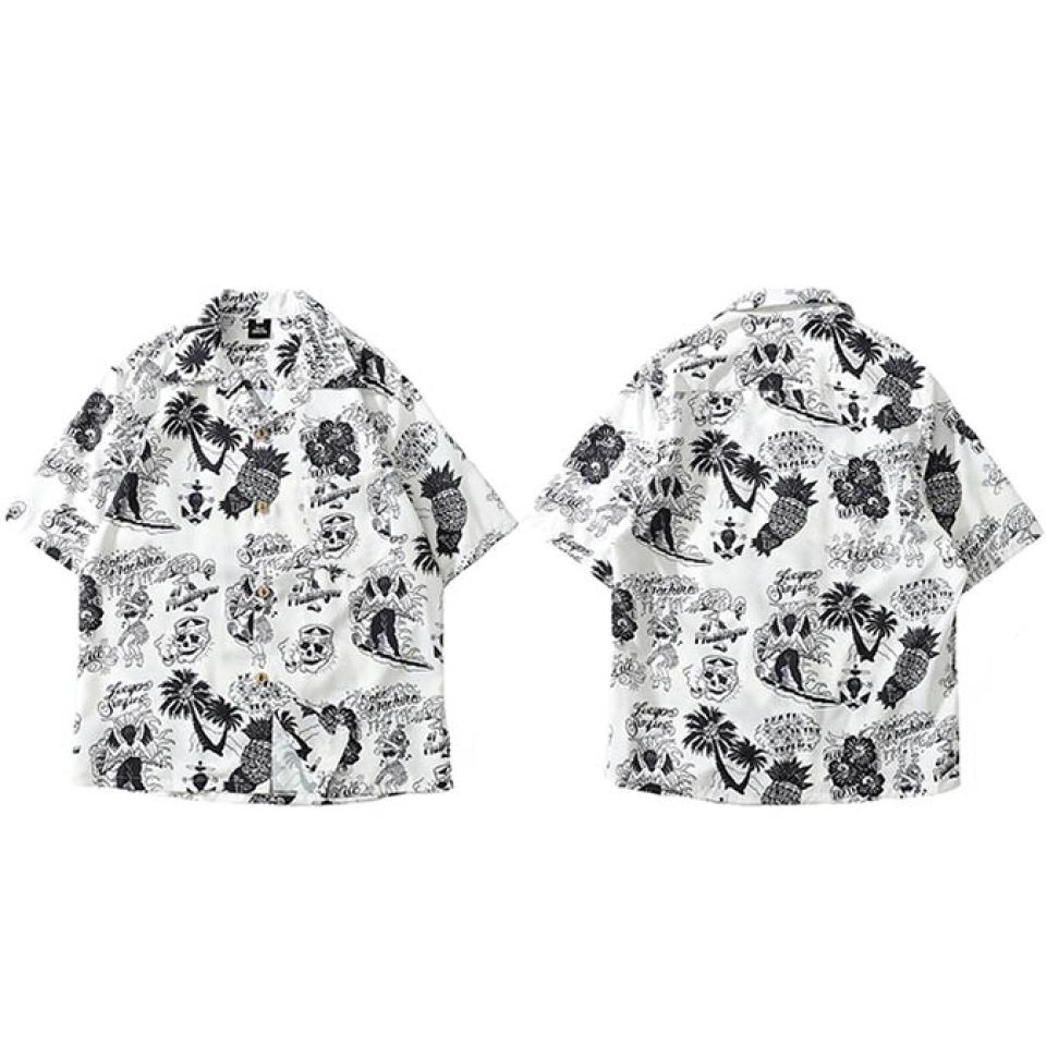 Skull Land Poly-cotton Shirt