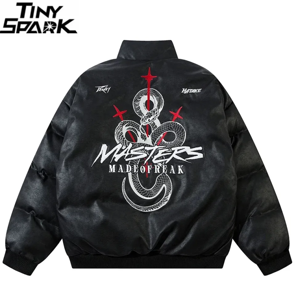 Hip Hop Snake Embroidered Parka S7e3104599ea04a838594f26d9ebf20fd6 f5c52c03
