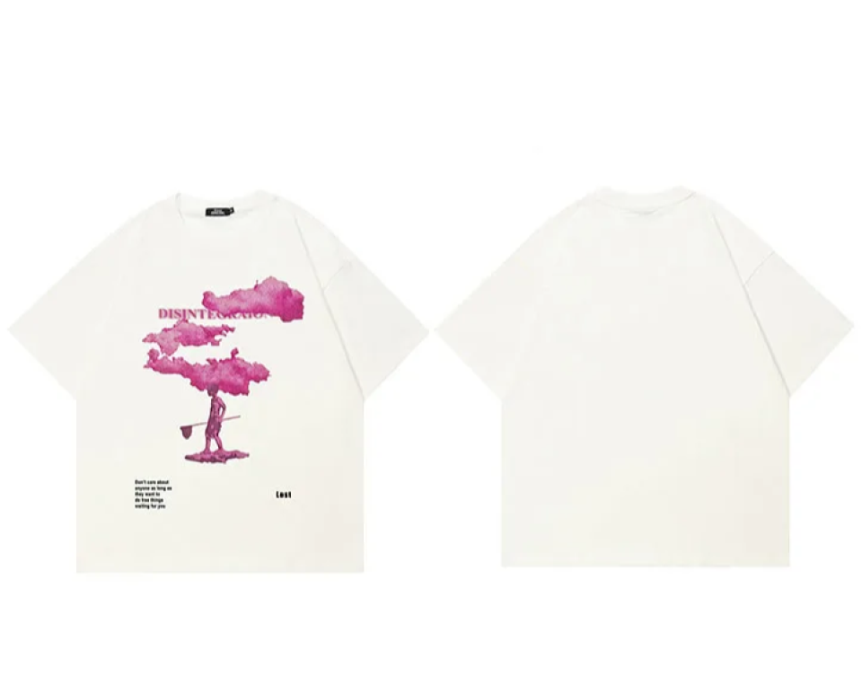 Pink Clouds Street T-shirt e31c88d4 5a4f 41c8 8234 c37fc78acf09968483 f570d742