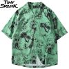 Skull Land Poly-cotton Shirt