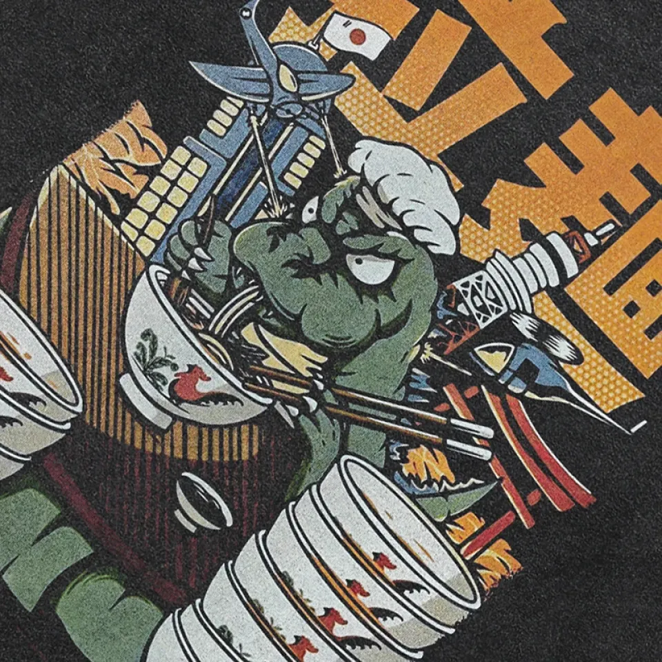 Anime Ramen Monster Graphic T-Shirt S4df87eccb0ca4bca805ad3e2201dfc9aV fa5c0dc5