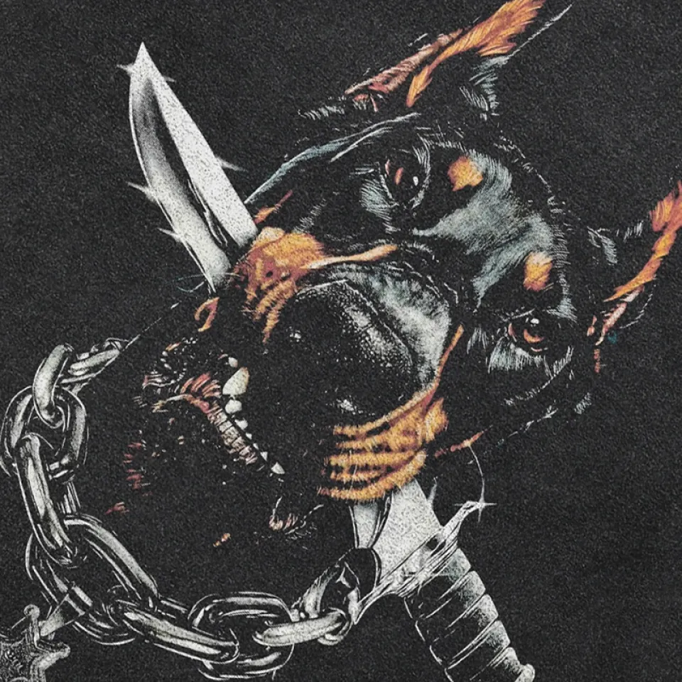 Doberman Blade Graphic T-Shirt S4766e70bca334f7084597e7af8d090fd0 fb9cf3b4