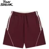 Side-Stripe Patchwork Track Shorts S48ed9e520a0d4051adf95b043b47d831v fb6d38c6