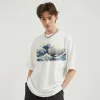 Great Wave Japanese Art T-Shirt S2e5b98e068a347818e1f7b176c648f5ei fcd54a9e