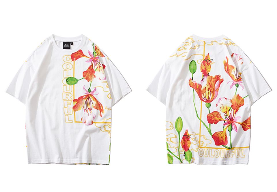 Hibiscus Happiness Cotton T-shirt 15 Hibiscus Happiness Cotton T-shirt Hf0faac269f884260b126dbe0677fbec2W fd23607e