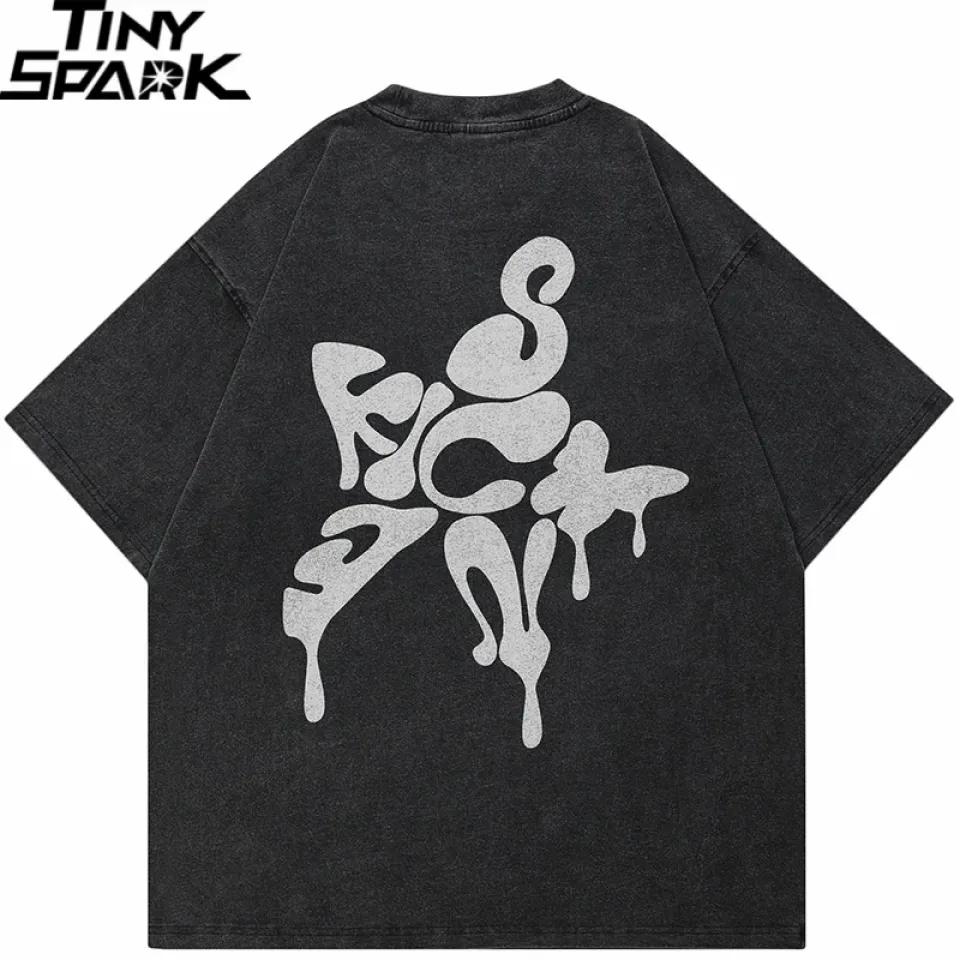 Expressive Melting Star T-Shirt S9472e6e603a843eb9e0e2f33998b1bc8Y fd775799