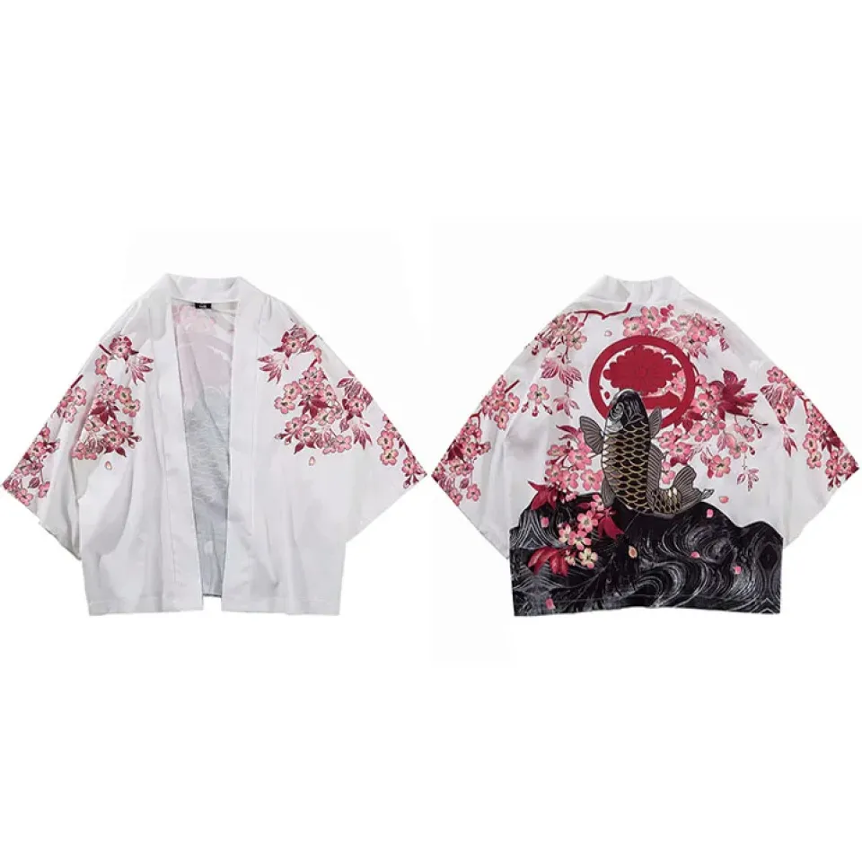 Japanese Koi Fish Kimono Jacket Sfbec5e6b004b42f584da44c6529af942G fe30643b
