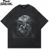 Cracked Face Skull Retro Graphic T-Shirt Sd3a4d7842e6648719d20ffd70be86279f fff0fad7