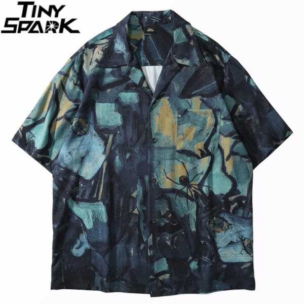 Abstract Painting Beach Shirt