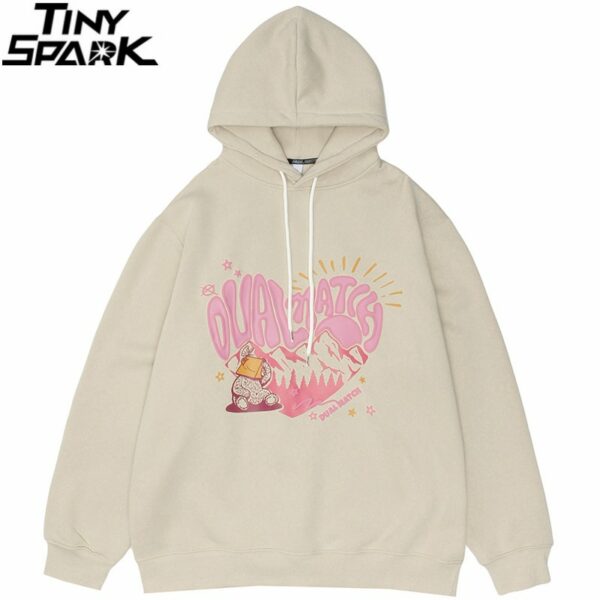 Dual Match Pastel Pink Hoodie