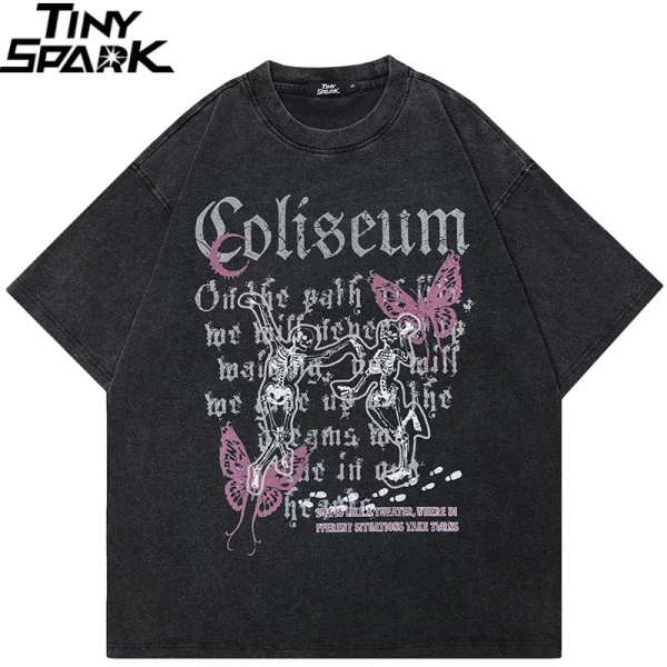 Dancing Skeleton Streetwear Tee