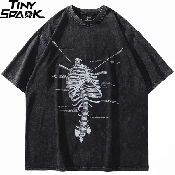 Skeleton Graphic T-Shirt