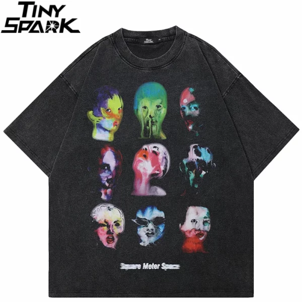 Bloody Heads Graphic T-Shirt