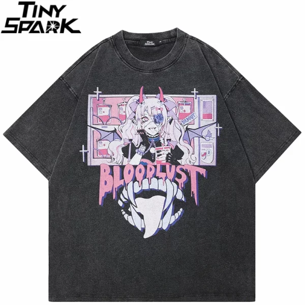 Harajuku Anime Cartoon Graphic T Shirt