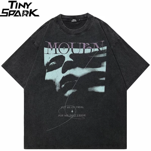 Retro Shadow Graphic T-Shirt