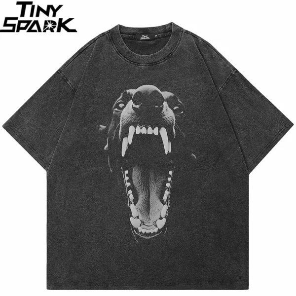 Barking Dog Graphic T-Shirt