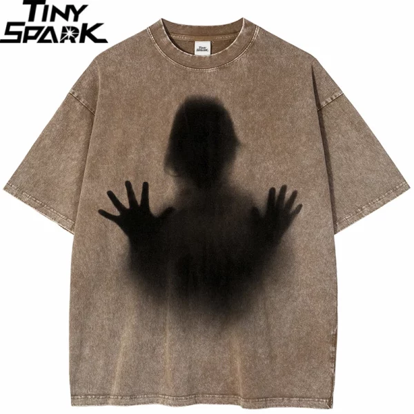 Retro Washed Hip Hop T-Shirt