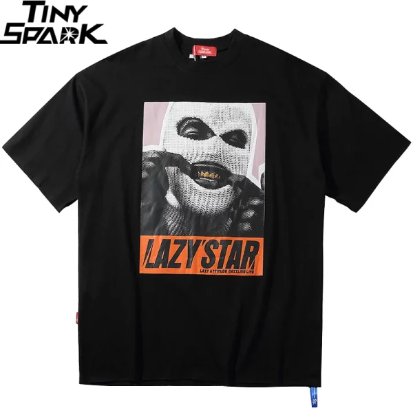 Oversize Masked Man T-Shirt